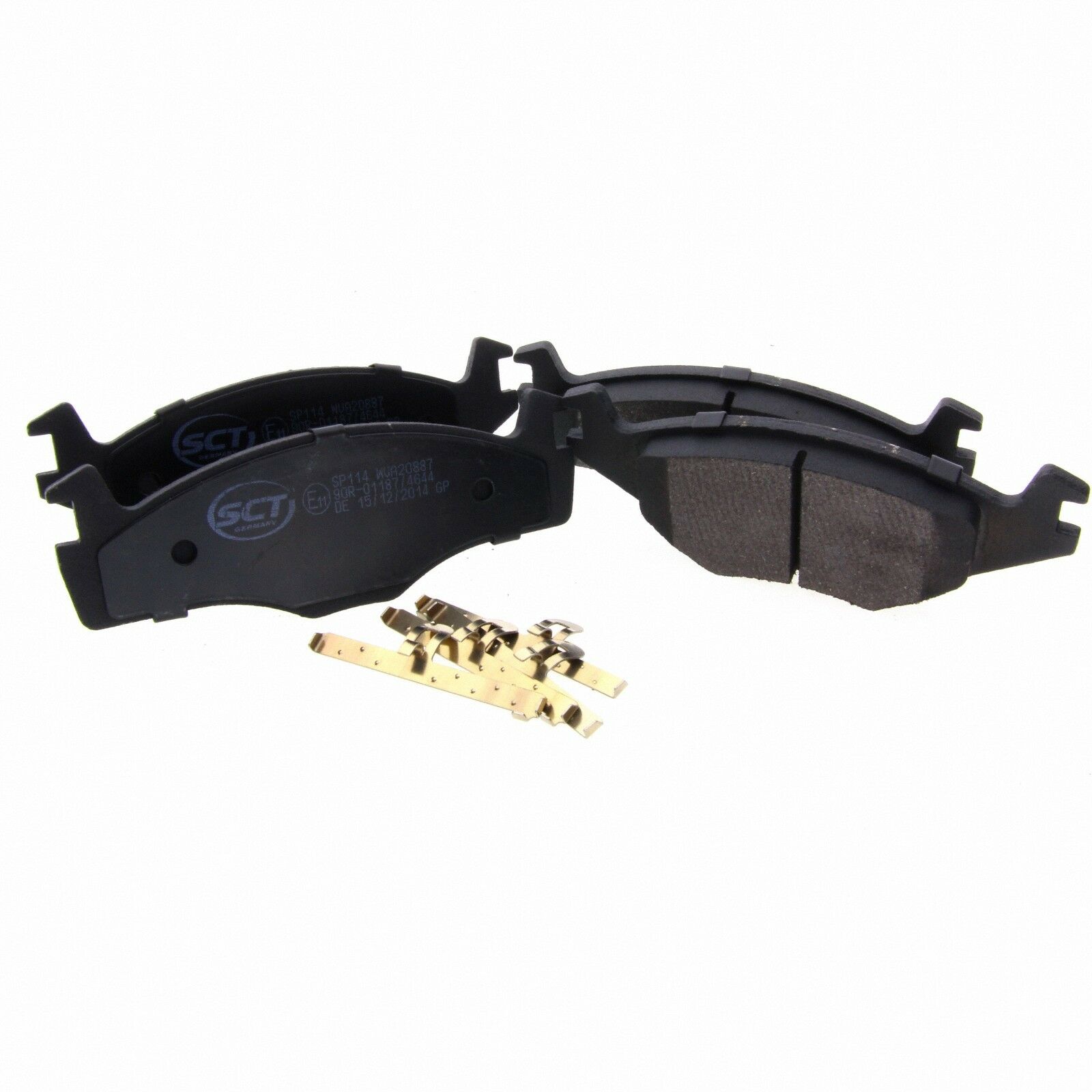 SCT Bremsbeläge SP 114 PR Bremsklötze Bremsbelagsatz vorne passend für Seat VW