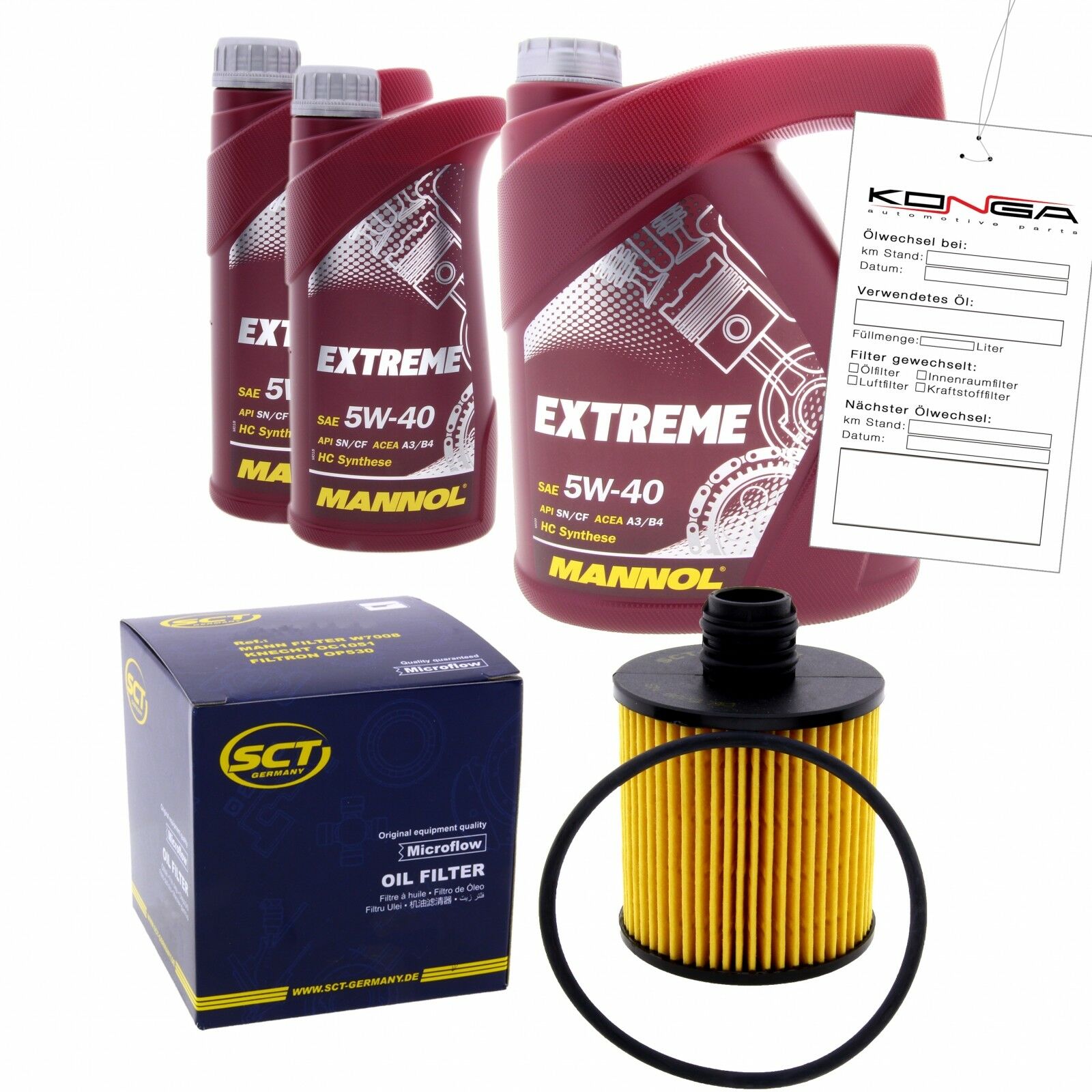 Inspektionskit MANNOL Extreme 5W-40 passend für Mercedes-Benz E 270 CDI Kombi T C 200