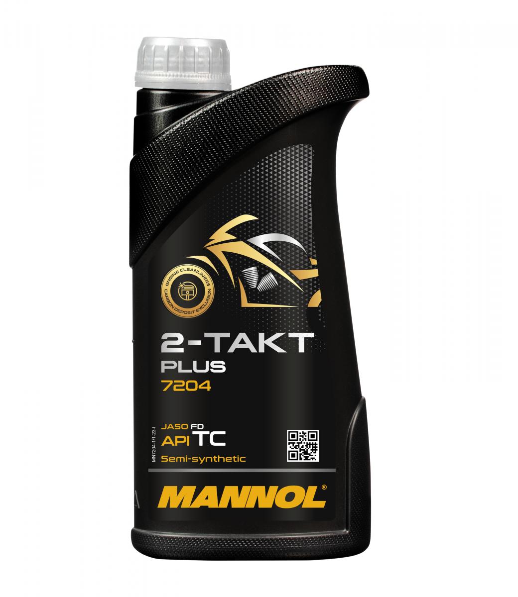 10 Liter (10x1) MANNOL 2-Takt Plus 7204 API TC JASO FD ISO L-EGD TISI Motoröl 