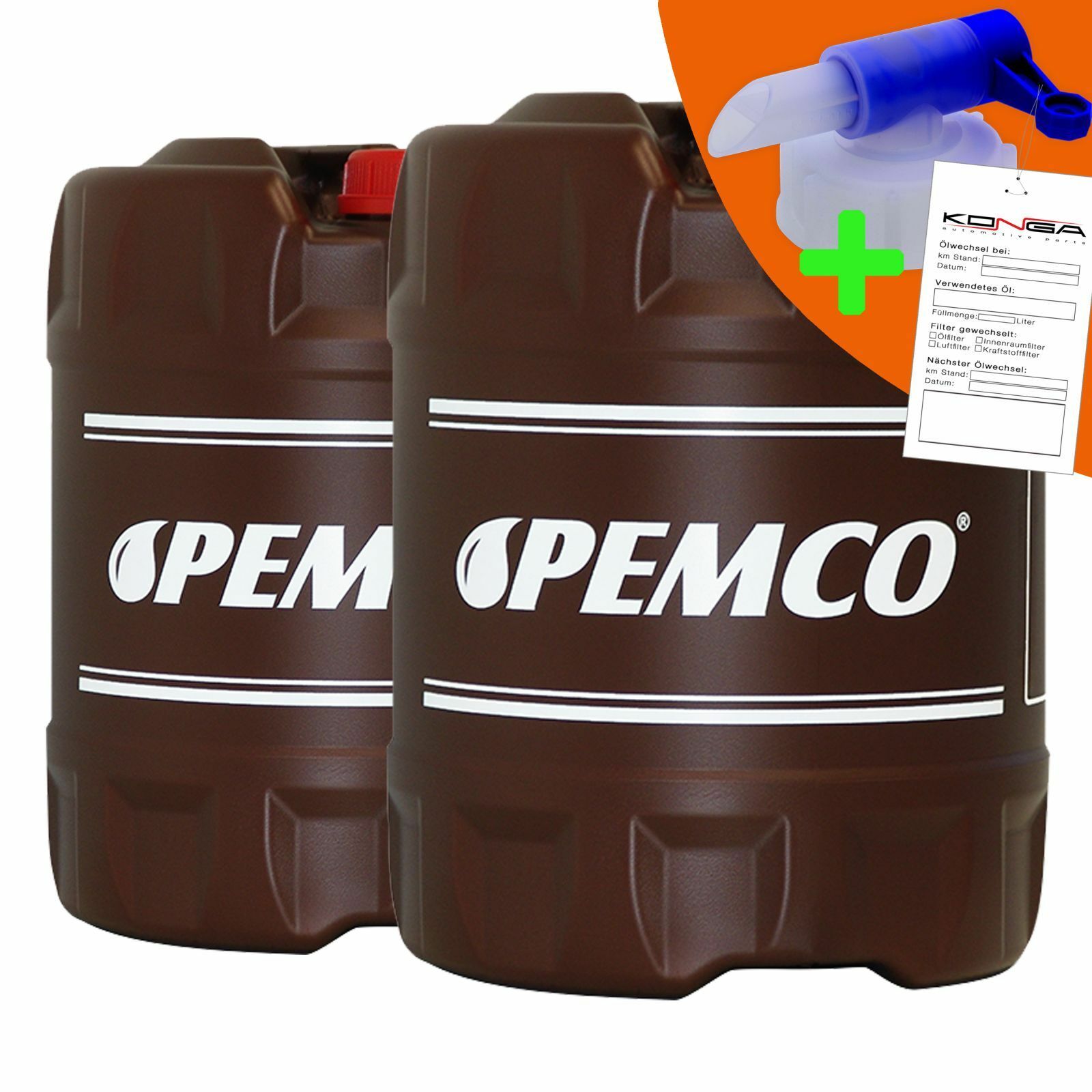 40 Liter PEMCO SAE 10W-40 API SN CH-4 iDrive 260 Motoröl - Classic +Ablasshahn