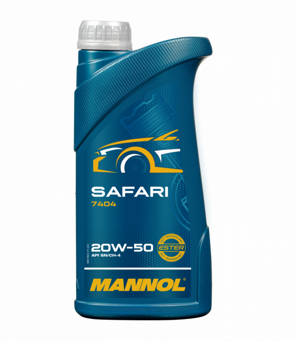 3 Liter (3x1) MANNOL 7404 SAFARI 20W-50 Youngtimer Oldtimer Motoröl API SN/CH-4