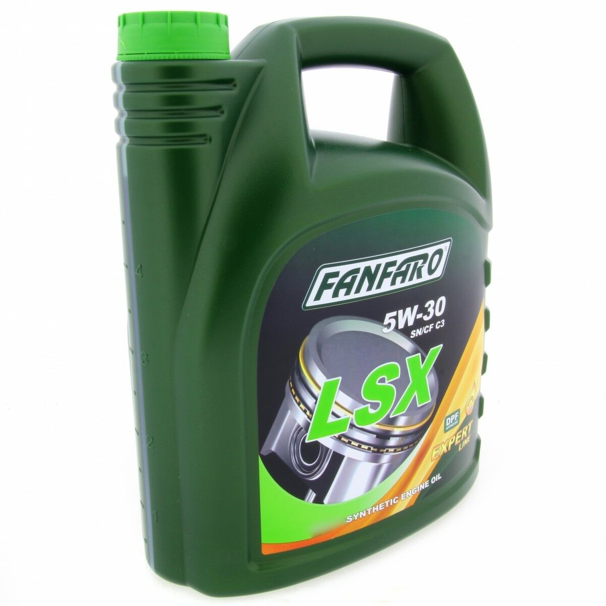 10 Liter FANFARO LSX 5W-30 SN Motoröl C3 A3 B4 passend für VW 507.00 BMW LL-04 MB 229.51