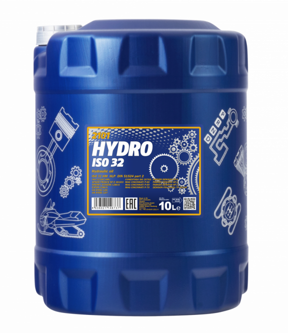 10 Liter MANNOL Hydro ISO HLP 32 Hydrauliköl DIN 51524/2  VDMA 2431 Hebebühne