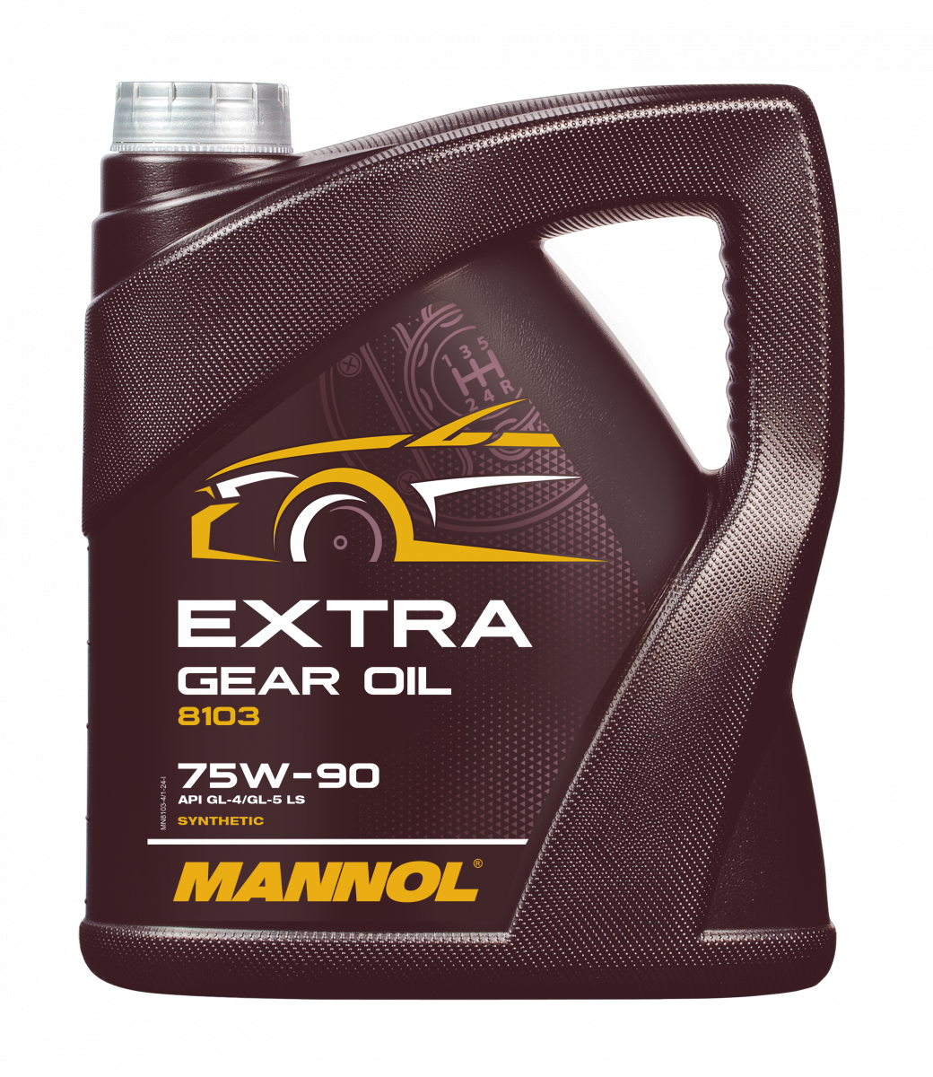 4 Liter MANNOL Extra Getriebeöl 75W-90 API GL-4/GL-5 LS MN8103