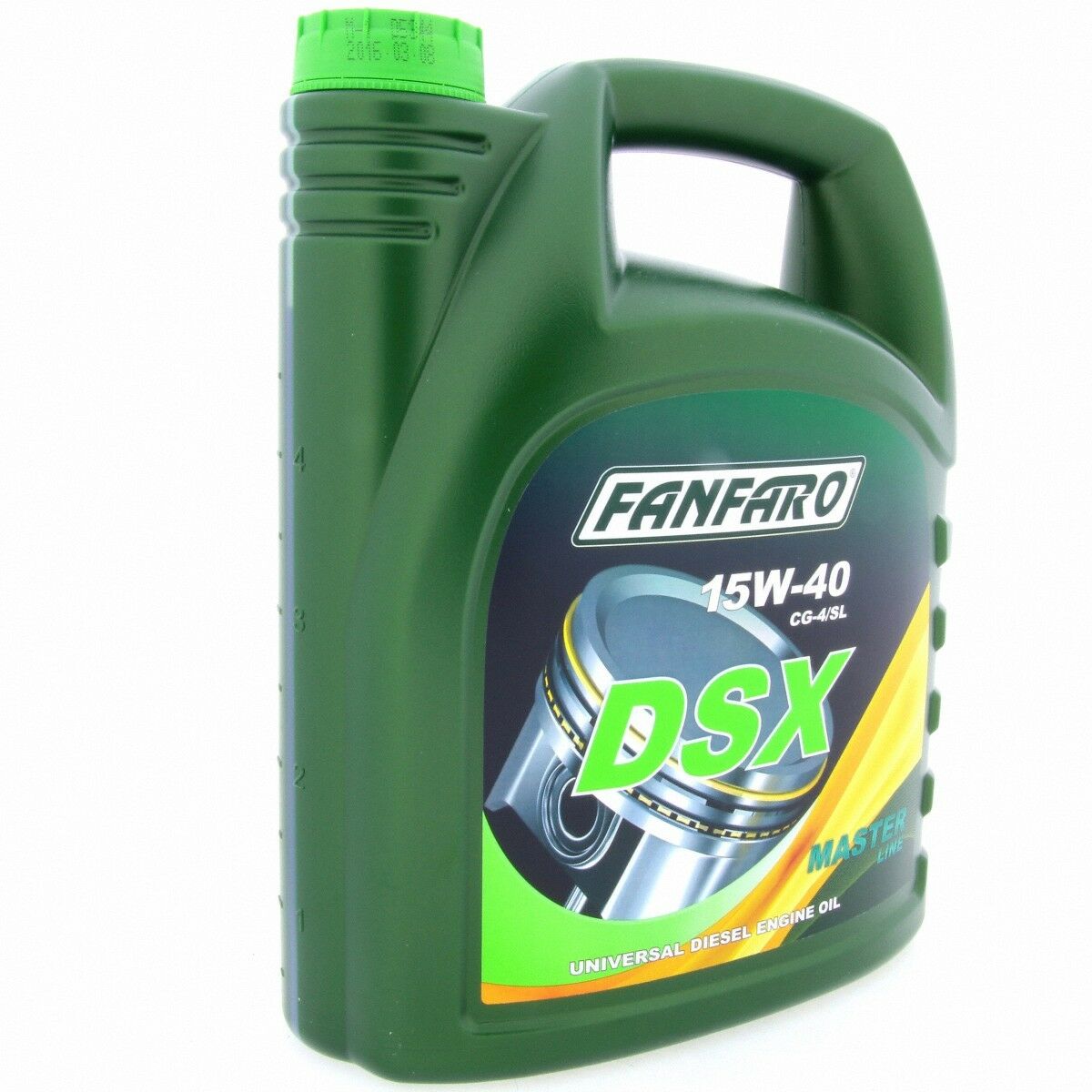 5 Liter FANFARO DSX 15W-40 CH-4/SL Motoröl E3 B3 A3 VW 505.00 501.00 MB 229.1