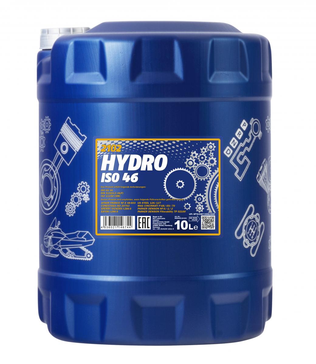 40 Liter (4x10) MANNOL MN2102 HYDRO ISO HLP 46 Hydrauliköl DIN 51524 VDMA 24318