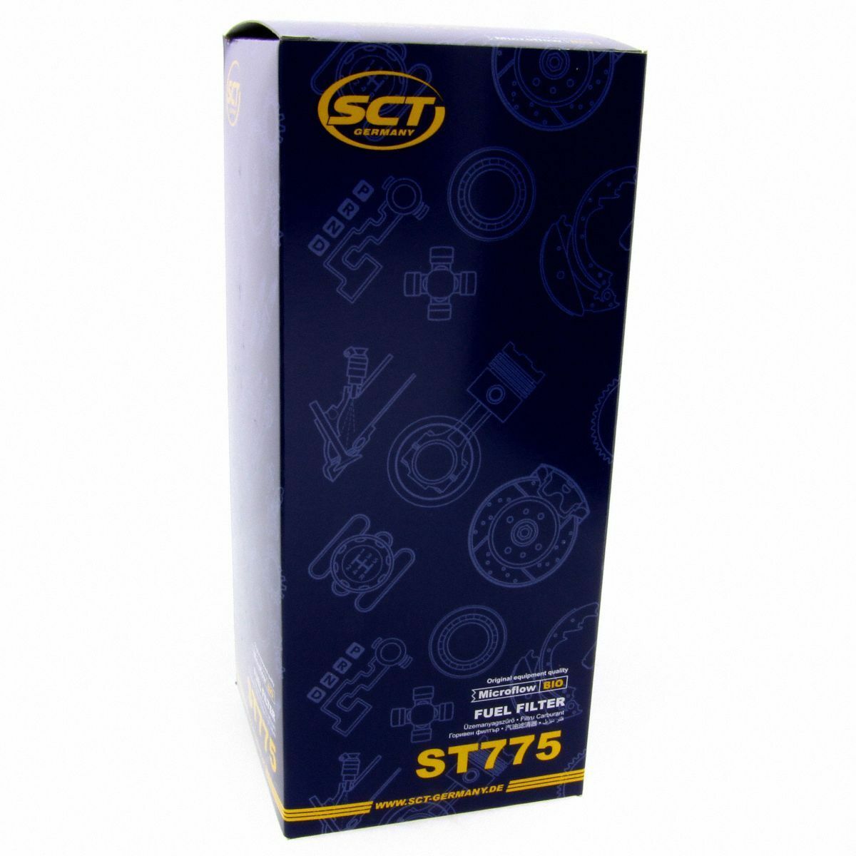 SCT Kraftstofffilter ST 775 Motorfilter Benzinfilter passend für VW Audi Ford