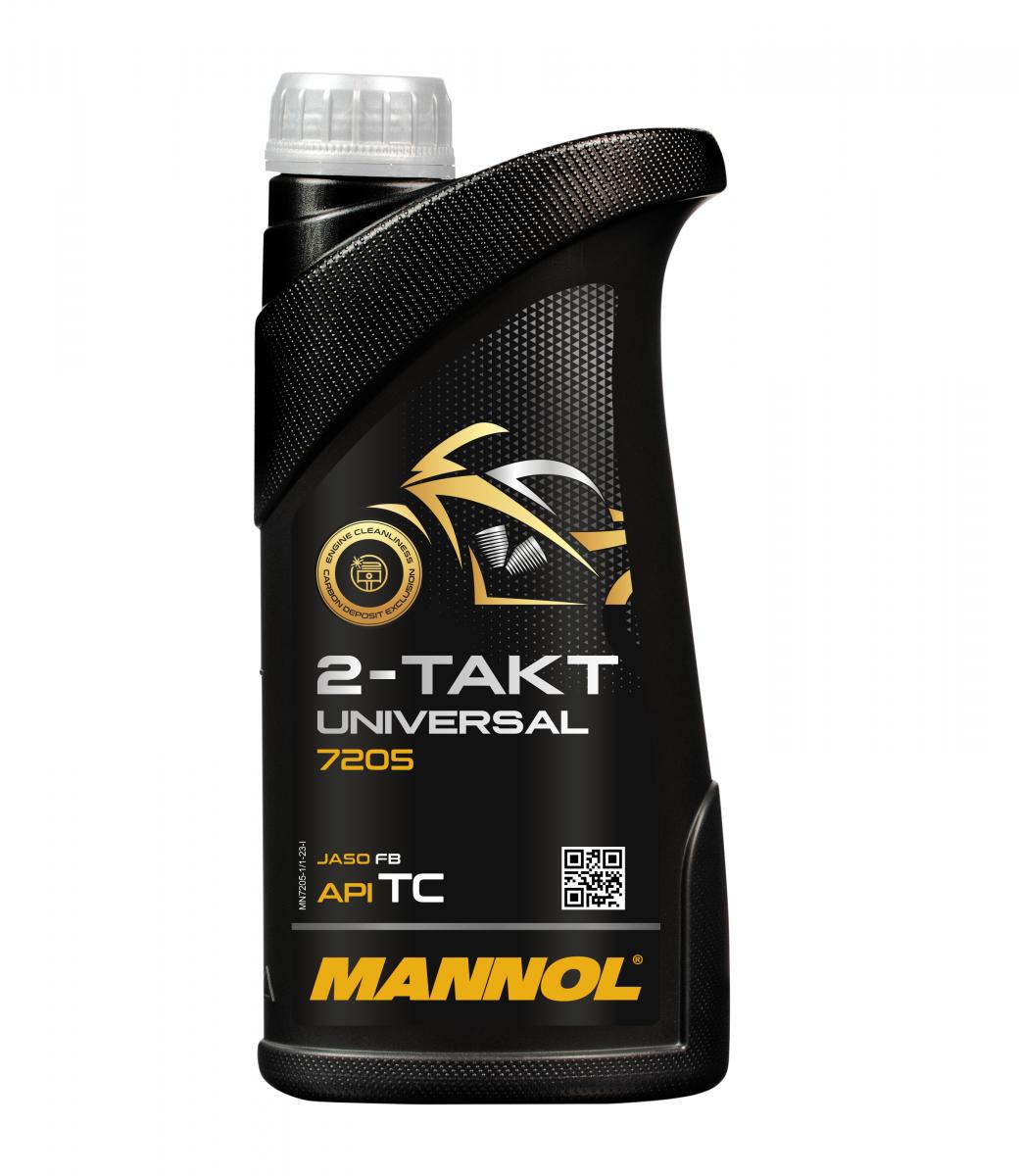 10 Liter (10x1) MANNOL 2-Takt Universal 7205 API TC JASO FB ISO L-EGD Motorradöl