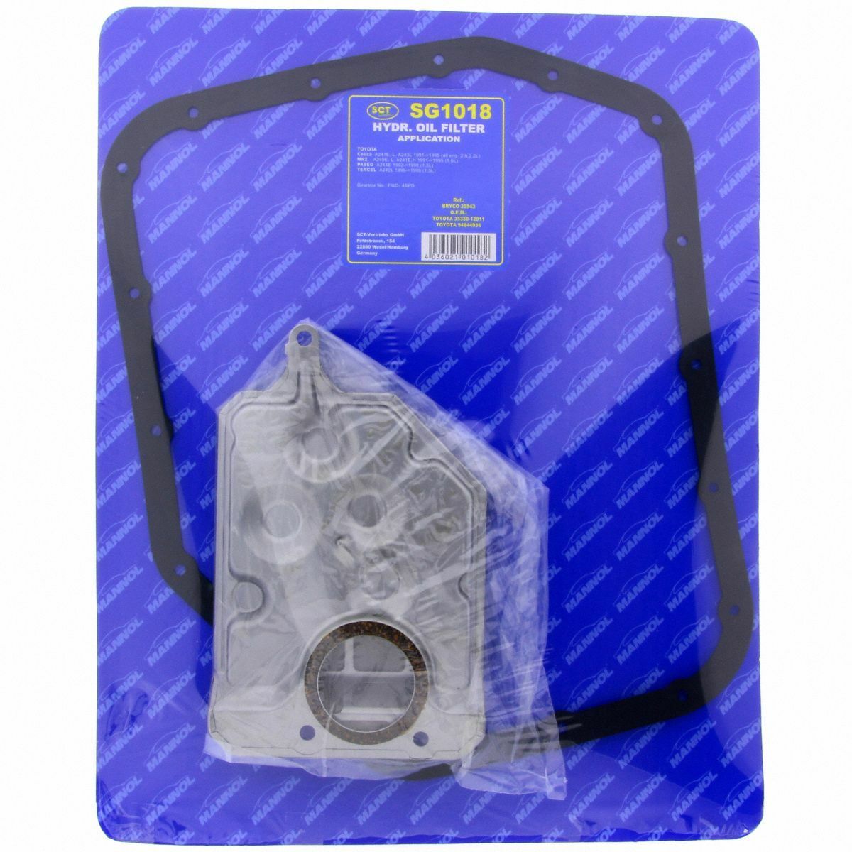 SCT Getriebeölfilter SG 1018 Automatikgetriebe ATF Ölfilter passend für Toyota