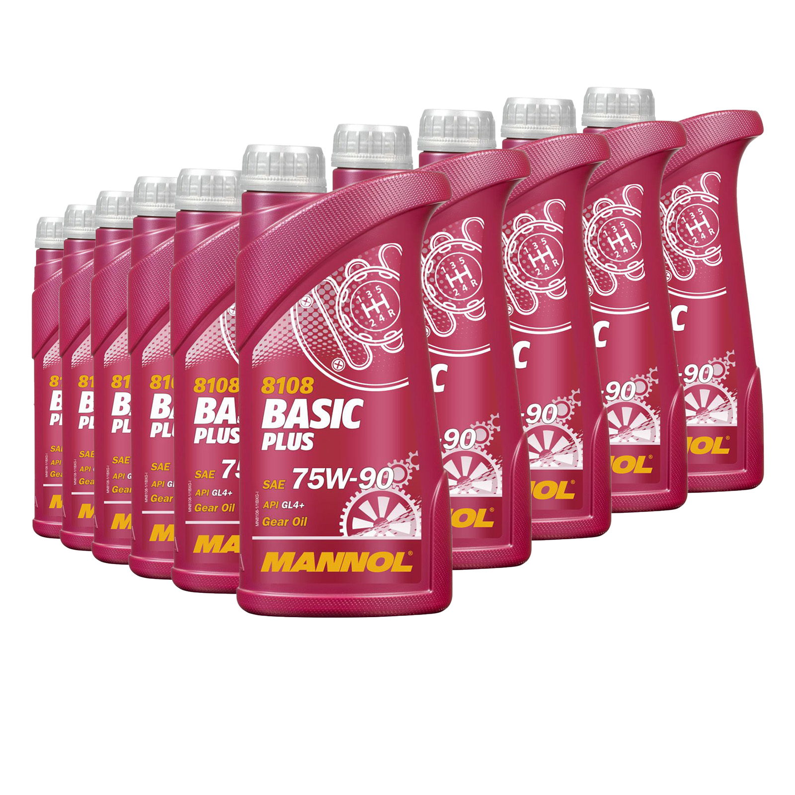 10 Liter (10x1) MANNOL Basic Plus 75W-90 API GL 4+ Getriebeöl 75W90 Öl 10 Liter (10x1) MANNOL Basic Plus 75W-90 API GL 4+ Getriebeöl 75W90 Öl