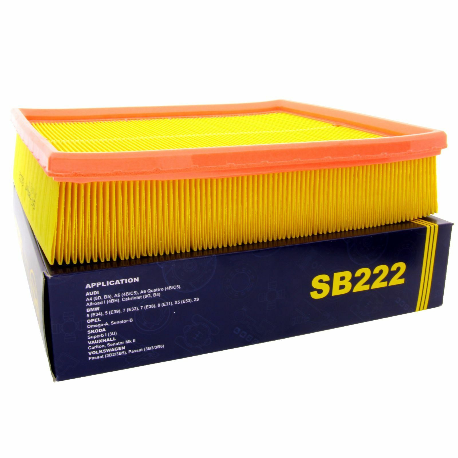 SCT Luftfilter Fahrzeugfilter SB222 Motorfilter Alpina passend für BMW Ford Isuzu Opel GM Skoda