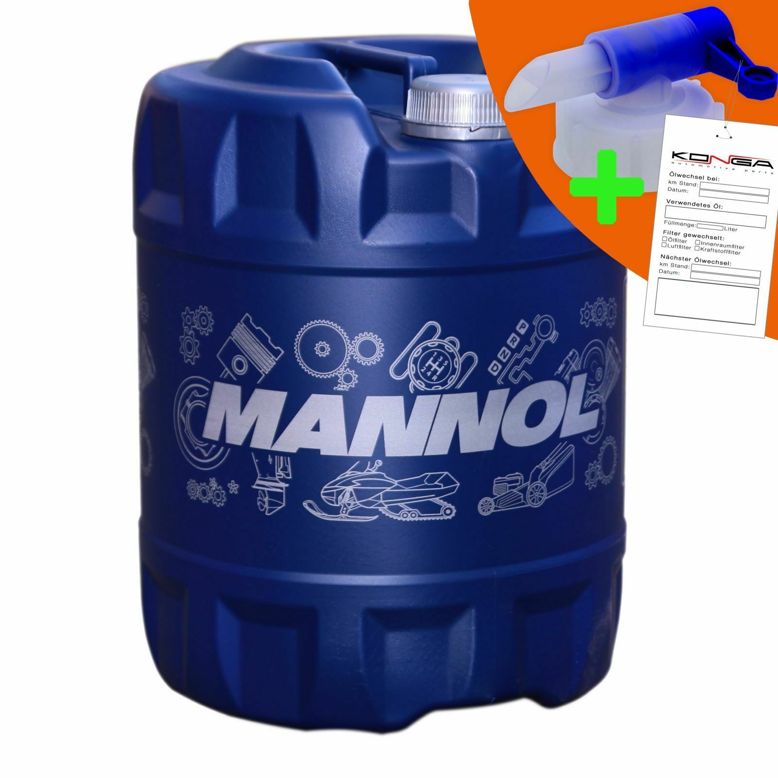 20 Liter MANNOL Longterm Antifreeze AG11 Frostschutz Konzentrat blau + Ablashahn