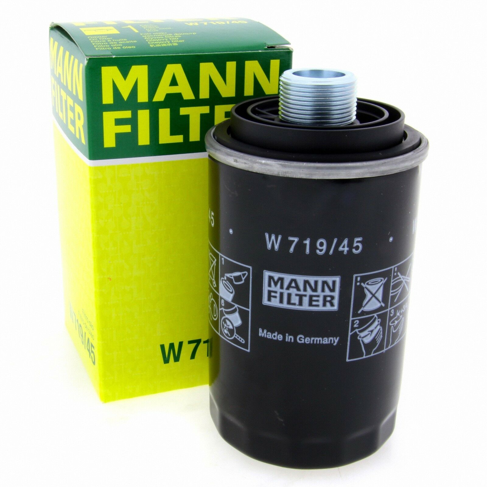 MANN Ölfilter Fahrzeugfilter W71945 Filter Audi Seat Skoda VW