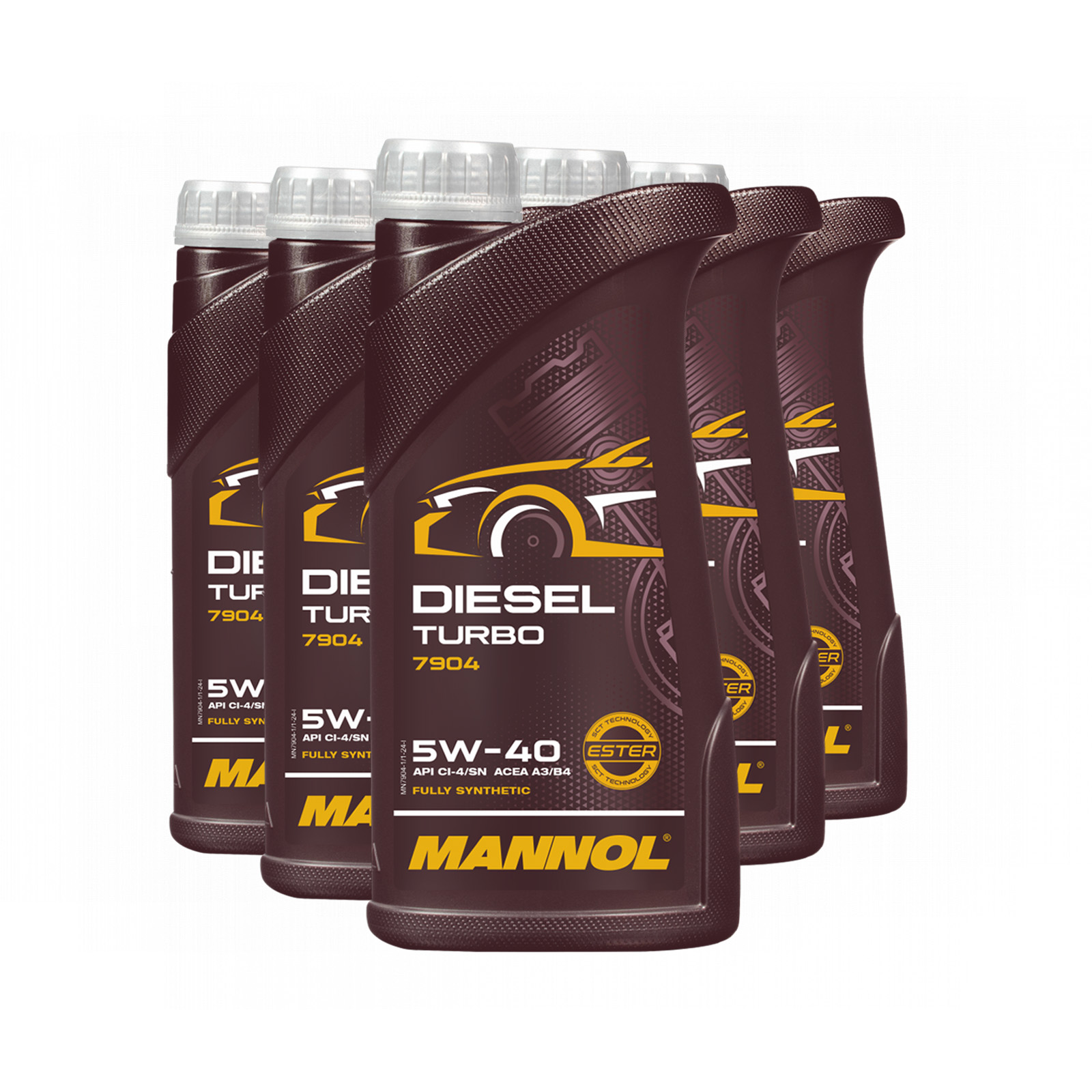 5 Liter (5x1) MANNOL Diesel Turbo 5W-40 API CI-4/SN Motoröl 5W40 4036021101101 5 Liter (5x1) MANNOL Diesel Turbo 5W-40 API CI-4/SN Motoröl 5W40 4036021101101