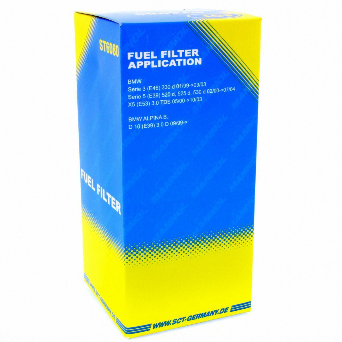 SCT Kraftstofffilter ST 6080 Motorfilter Servicefilter Benzinfilter passend für BMW Opel
