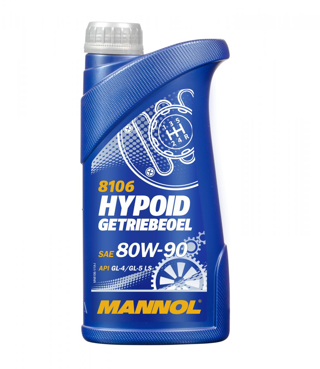 3 Liter (3x1) MANNOL Hypoid Getriebeöl 80W-90 API GL4/GL5 LS Getriebe Öl 80W90