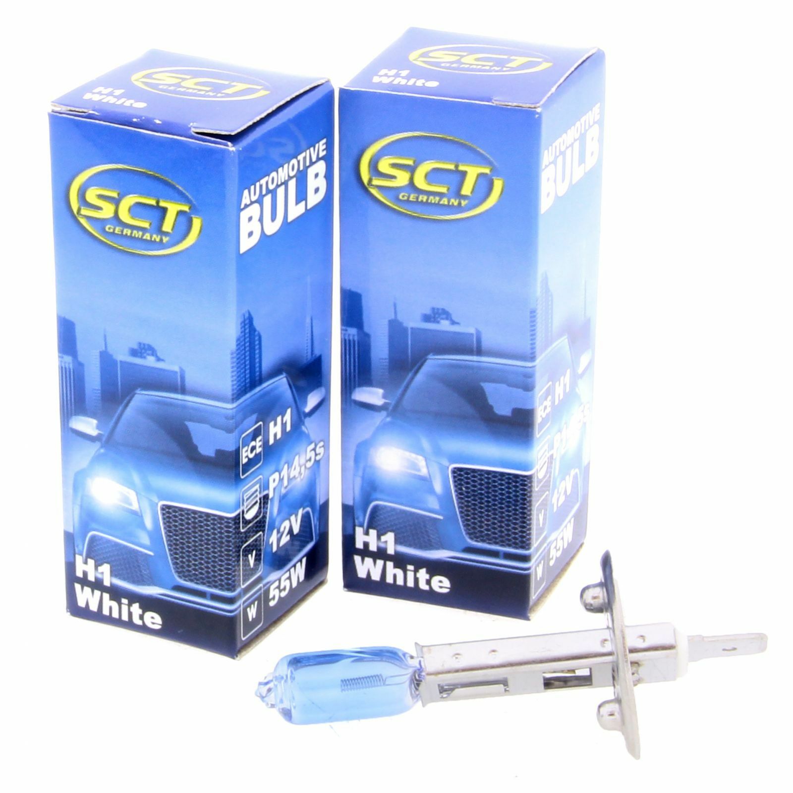 10pply0rSr1Q3Dy 2x SCT H1 White Plasma Halogenlampe Leuchte 12V 55W Glühlampe LED Xenon