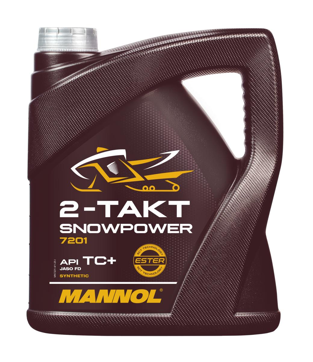 8 Liter (2x4) MANNOL 2-Takt Snowpower API TC+ Motoröl Schneemobilöl