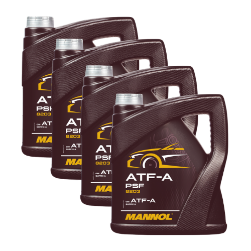 16 Liter (4x4) MANNOL 8203 GM ATF-A PSF Automatic Fluid Getriebeöl Servolenkung passend für Opel