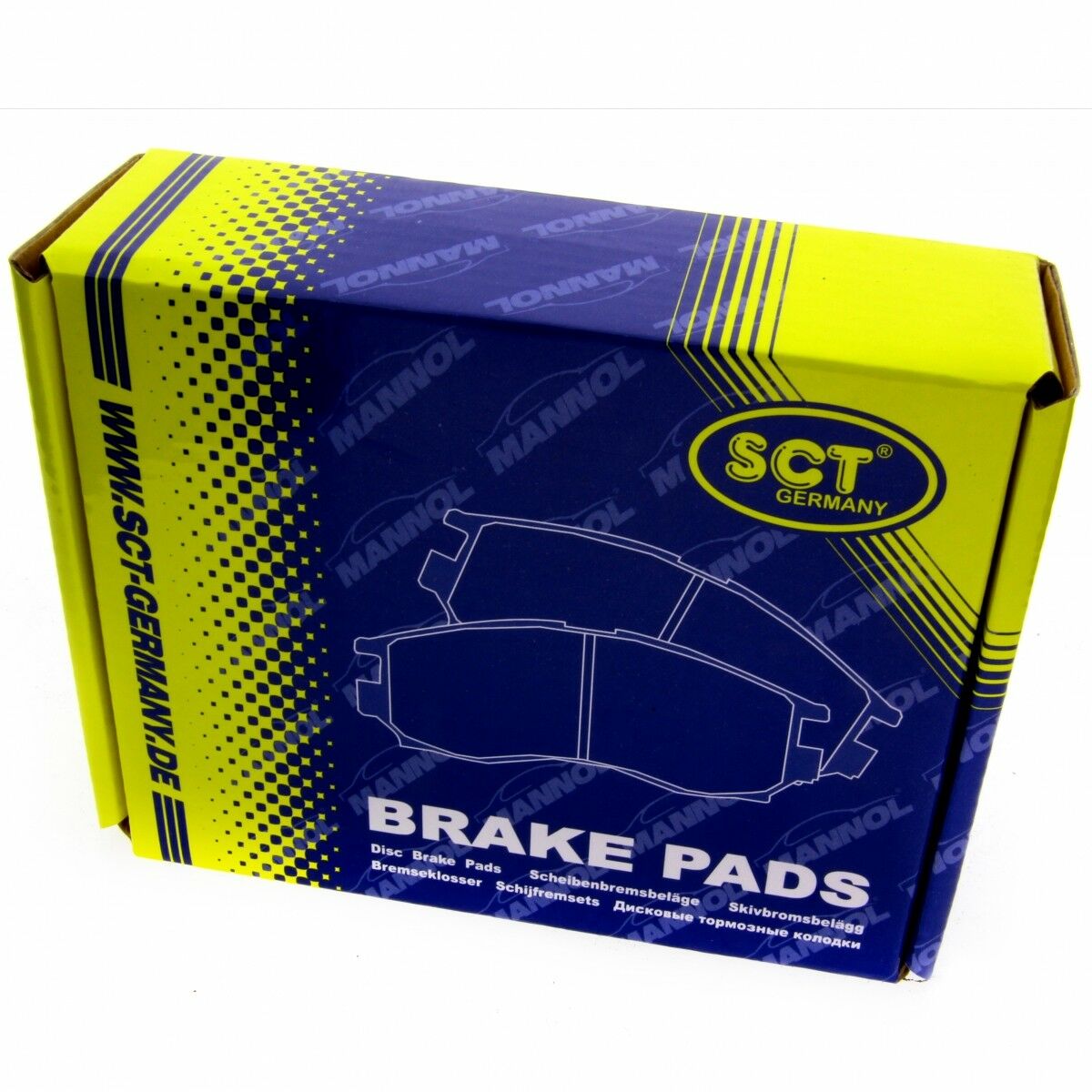 SCT Bremsbeläge SP115PR Bremsklötze Bremsbelagsatz Bremsen vorne passend für Seat VAG VW