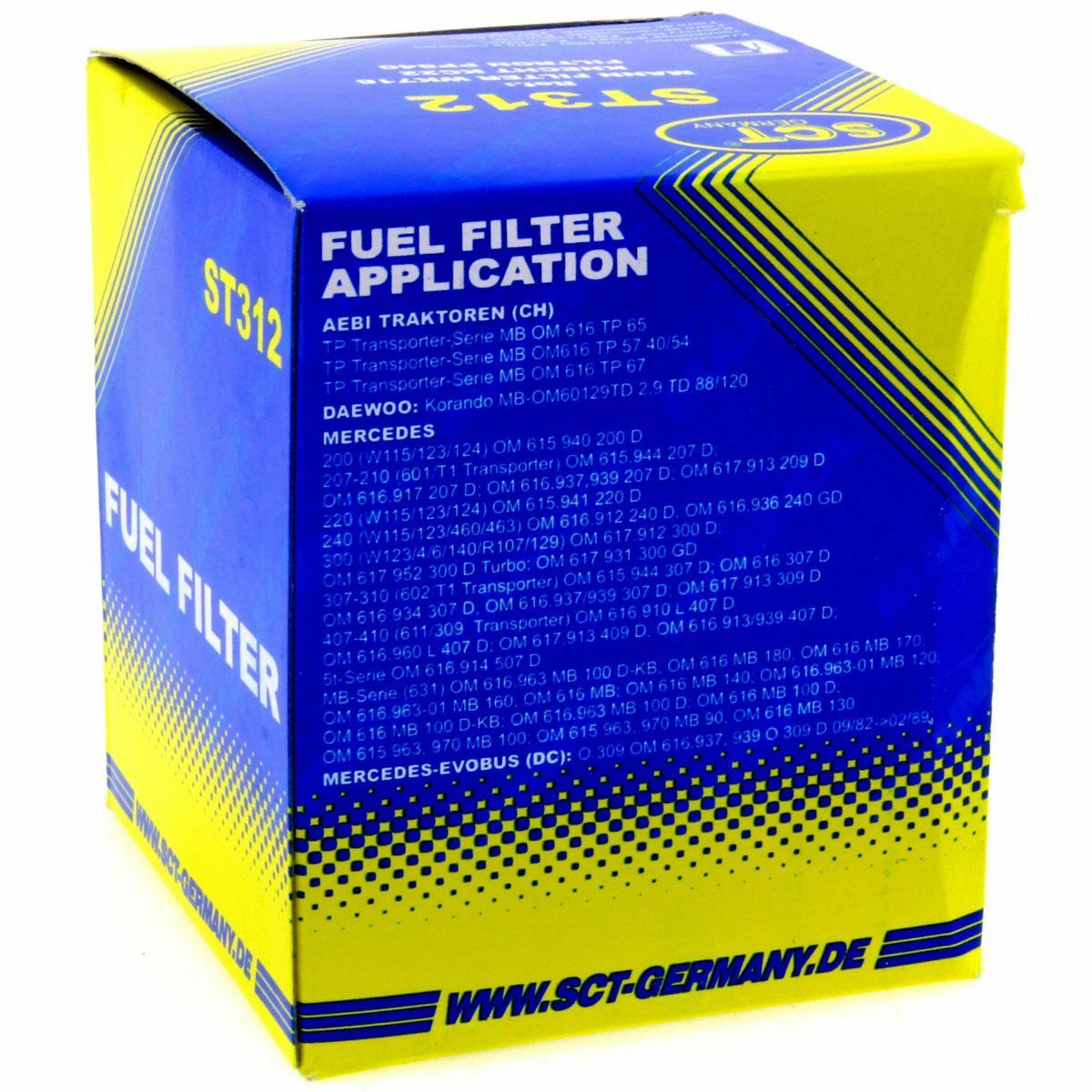 SCT Kraftstofffilter ST 312 Motorfilter Benzinfilter passend für Mercedes Ford