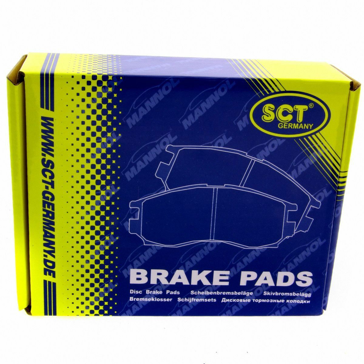 SCT Bremsbeläge SP 106 PR Bremsklötze Bremsbelagsatz hinten passend für Toyota