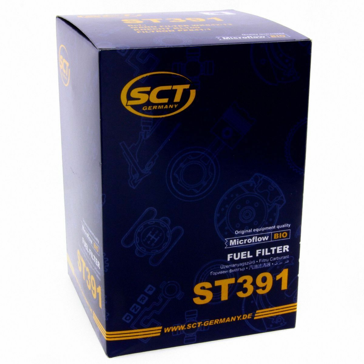 SCT Kraftstofffilter ST 391 Motorfilter Benzinfilter passend für Mercedes