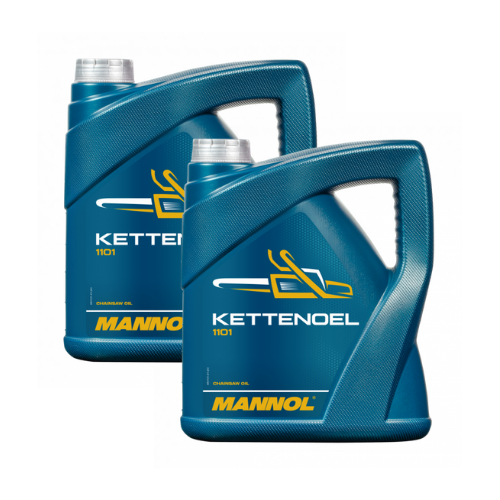 8 Liter (2x4) MANNOL Kettenoel Chain Saw Oil Kettenöl Sägekettenöl 4036021402017