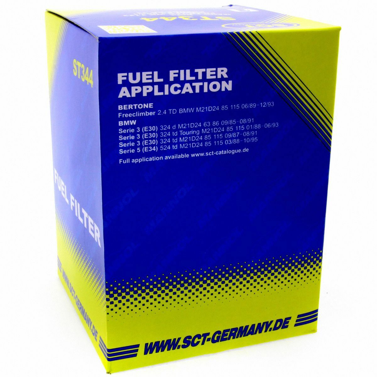 SCT Kraftstofffilter Fahrzeugfilter ST 344 Motorfilter Benzinfilter passend für BMW 3er 5er