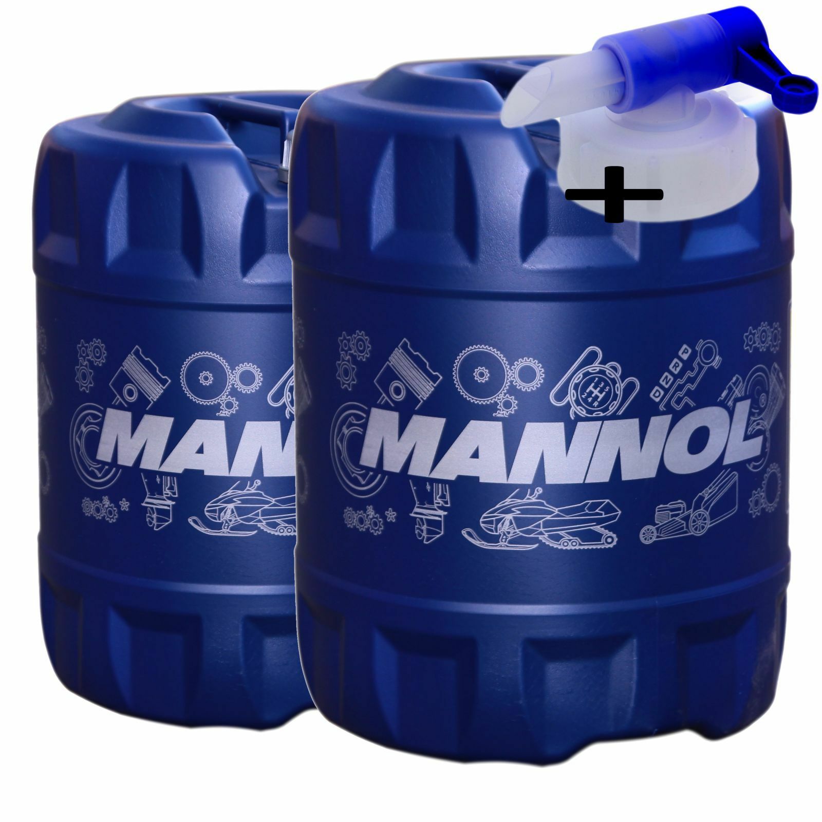 40 Liter MANNOL Hydro ISO 46 + Ablasshahn DENISON HF-2 HF-0 AFNOR 48600 ASLE