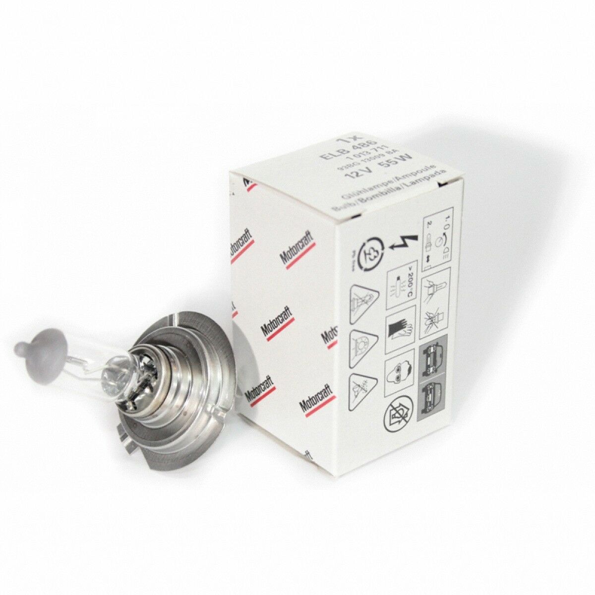 Motorcraft H7 12V 55W Halogenlampe mit E1 passend für Ford NEU