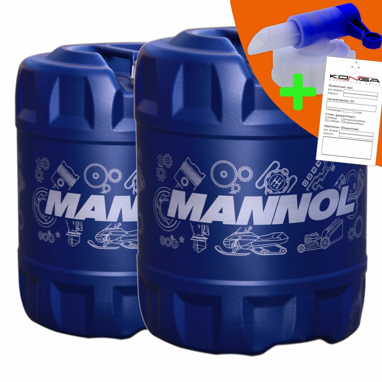 40 Liter MANNOL ATF-A Automatic Fluid Getriebeöl Automatikgetriebe Öl Ablasshahn