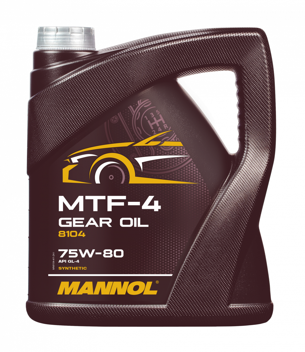 8 Liter (2x4) MANNOL MTF-4 Getriebeöl API GL-4 75W-80 Getriebe Öl 75W80