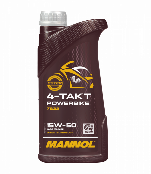 10 Liter (10x1) MANNOL 4-Takt Powerbike 15W-50 7832 Motorradöl JASO MA/MA2