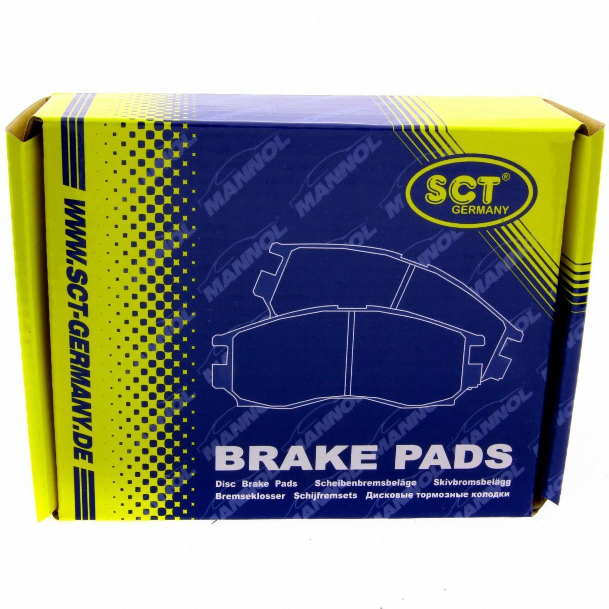 SCT Bremsbeläge SP 114 PR Bremsklötze Bremsbelagsatz vorne passend für Seat VW