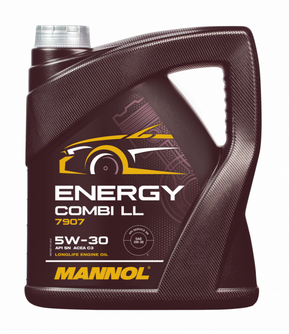 8 Liter (2x4) MANNOL Energy Combi LL 5W-30 API SN Motoröl 5W30 4036021401300