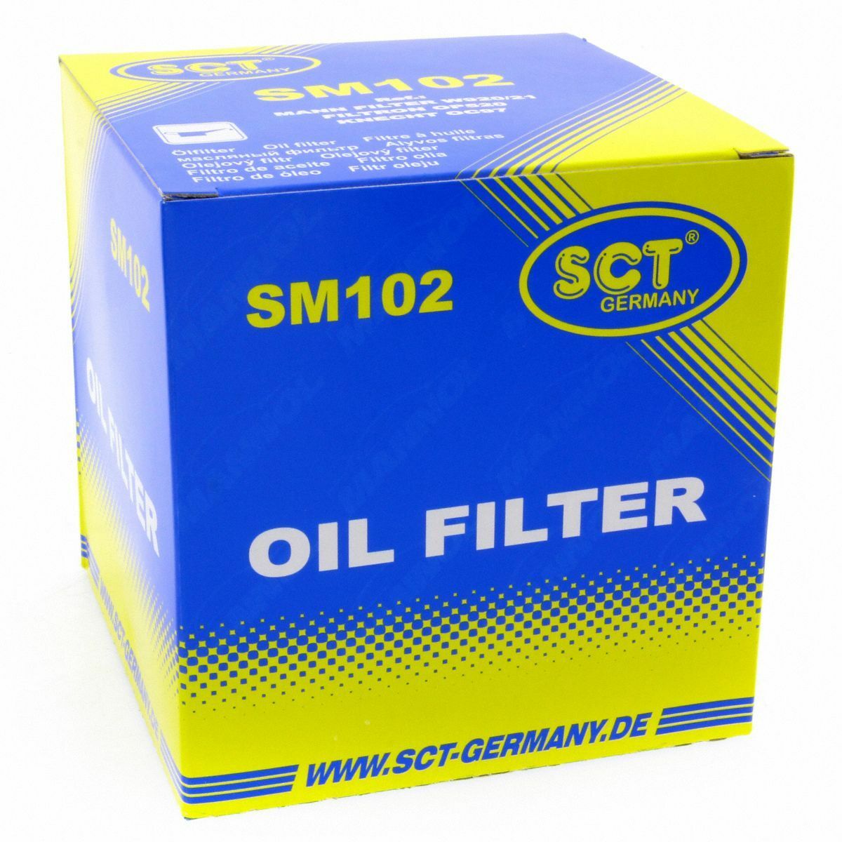 SCT Ölfilter SM102 Servicefilter Anschraubfilter Alfa Romeo FSO Fiat Lada Lancia Nissan Peugeot