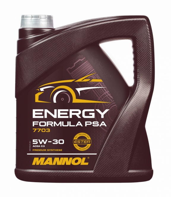 4 Liter MANNOL Energy Formula PSA MN7703 Motoröl 5W-30 API SN/CH-4