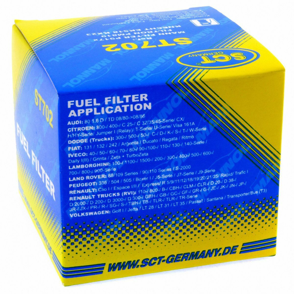 SCT Kraftstofffilter ST 702 Motorfilter Benzinfilter passend für Ford Fiat