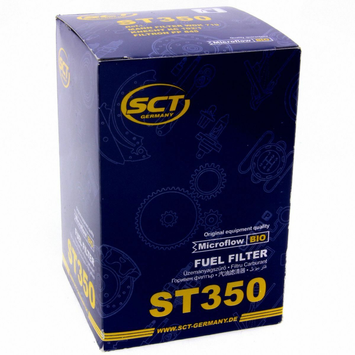 SCT Kraftstofffilter ST 350 Motorfilter Benzinfilter passend für Fiat Ford Volvo