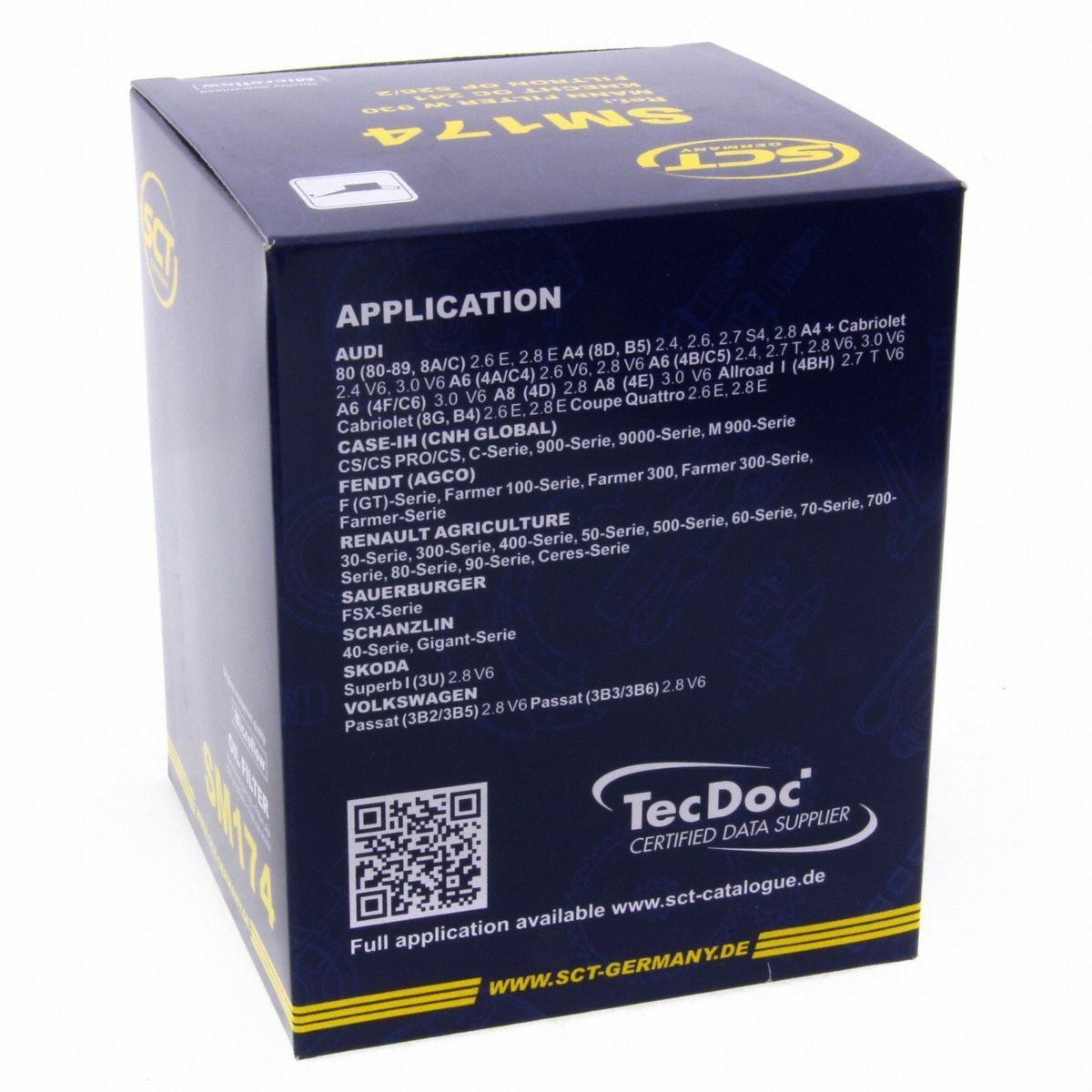 SCT Ölfilter SM174  AUDI 80 A4 B5 A6 C5 C6 VW Passat 3B2 3B5 2.8 V6