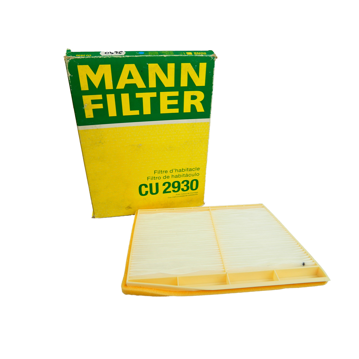*** MANN Innenraumfilter CU2930 Filter passend für Renault Megane Scenic