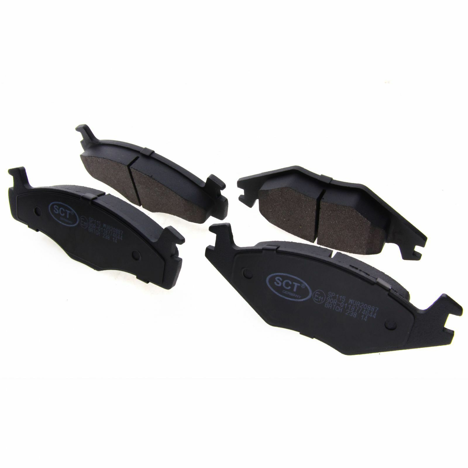 SCT Bremsbeläge SP115PR Bremsklötze Bremsbelagsatz Bremsen vorne passend für Seat VAG VW