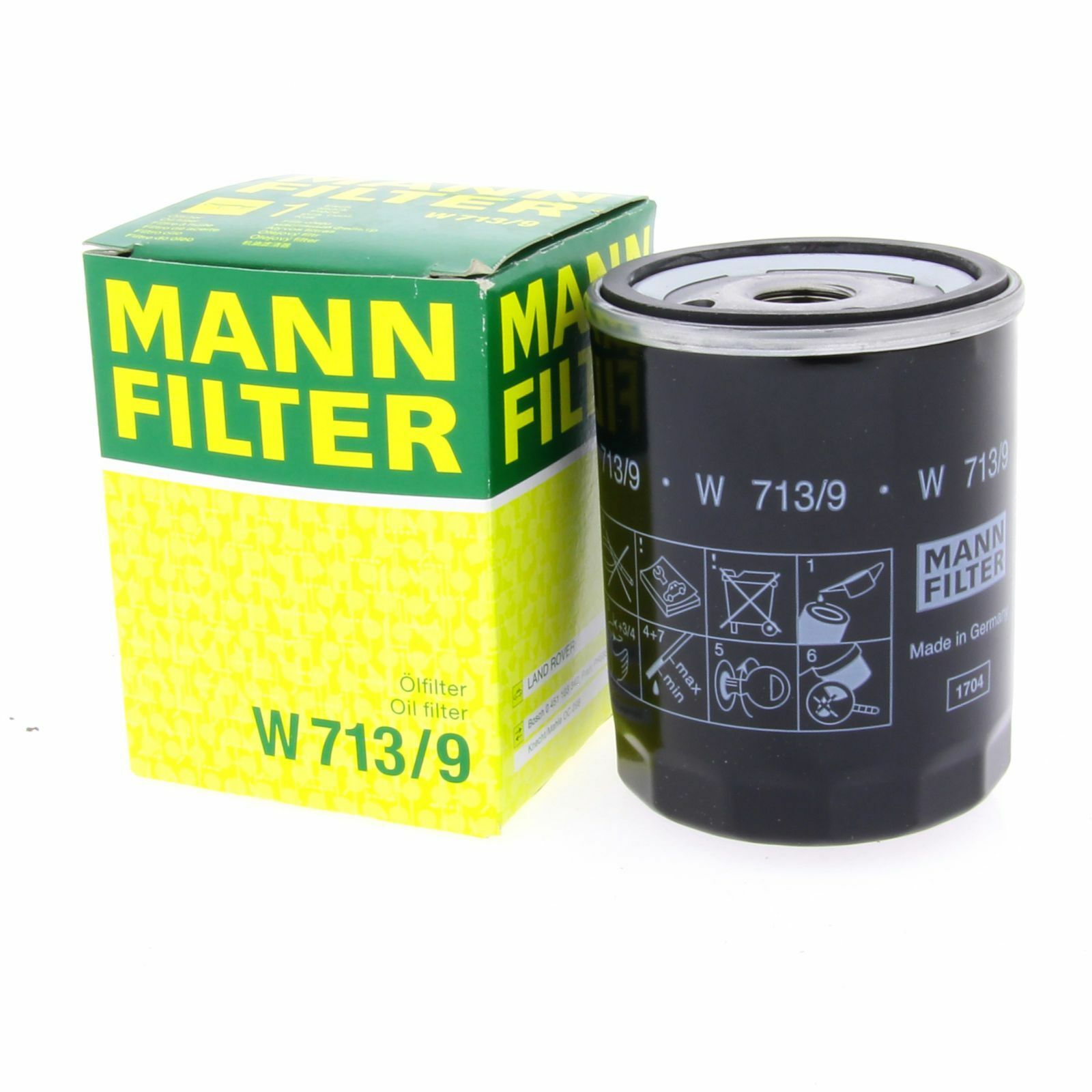 MANN Ölfilter W7139 Filter Land Rover Defender Cabrio LD Defender Pick-up LD_