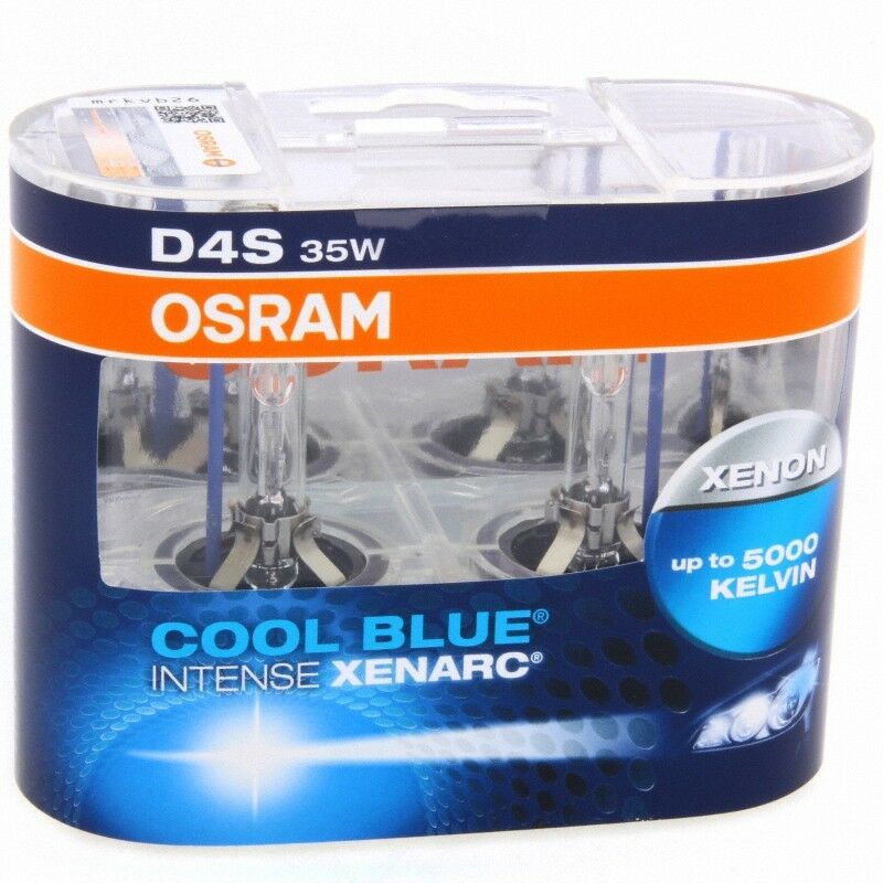 D4S OSRAM Cool Blue Intense 5000K Xenon Brenner 20% 66440CBI DUO Box 2 Stück