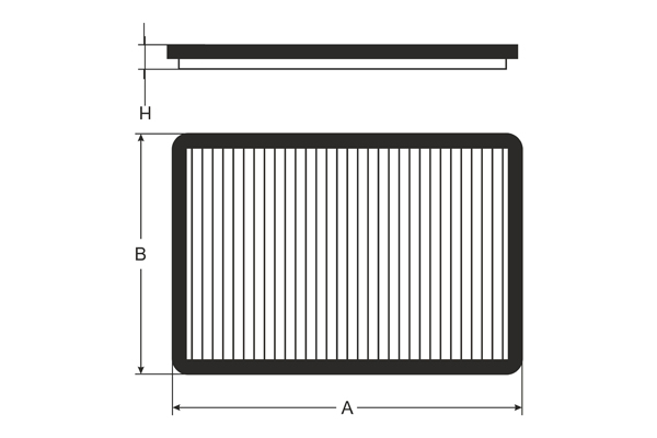 SCT Innenraumfilter Fahrzeugfilter mit Aktivkohle SAK164 Luft Filter Ford Volvo