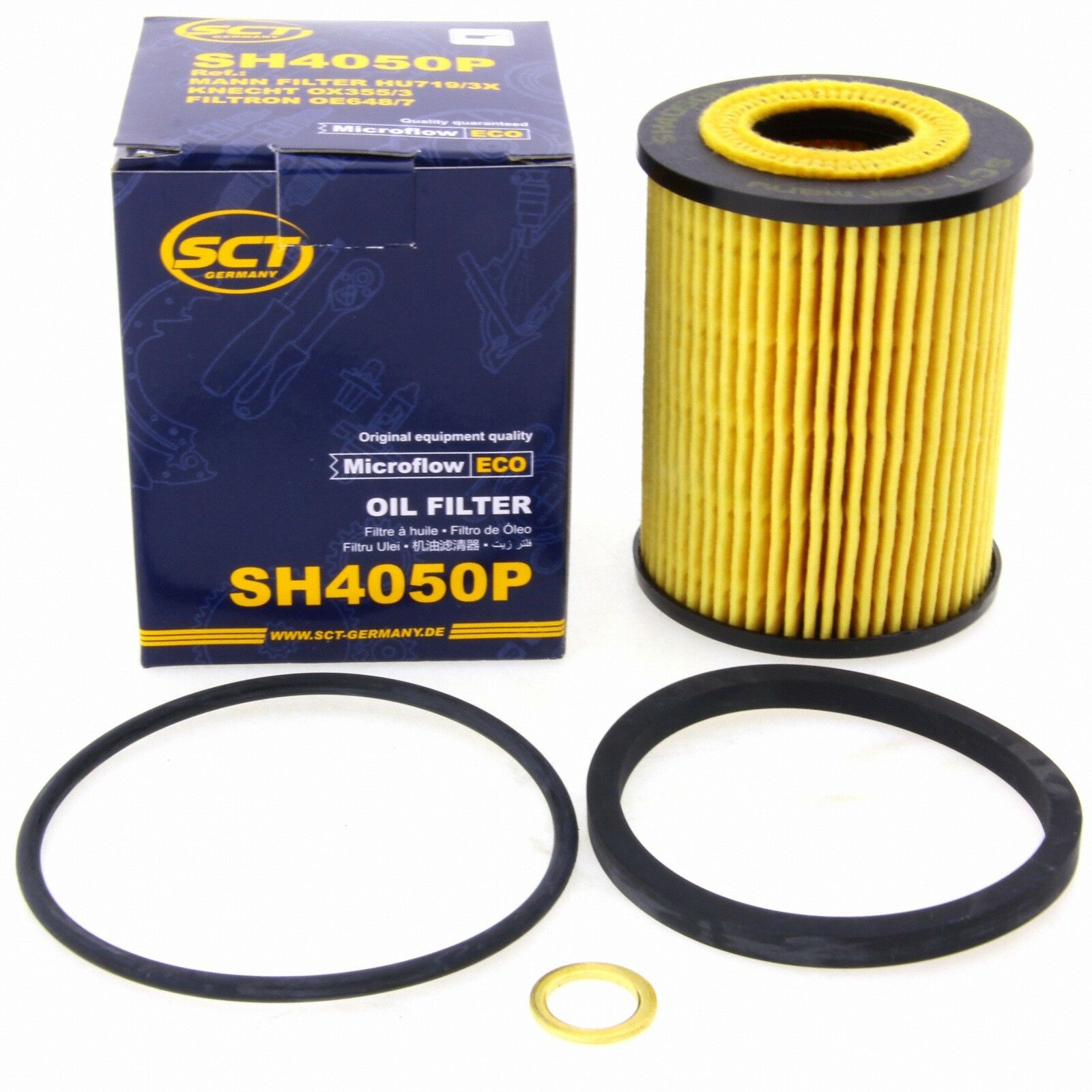 SCT Ölfilter SH4050P Filter Servicefilter Patronenfilter Chevrolet Opel Antara