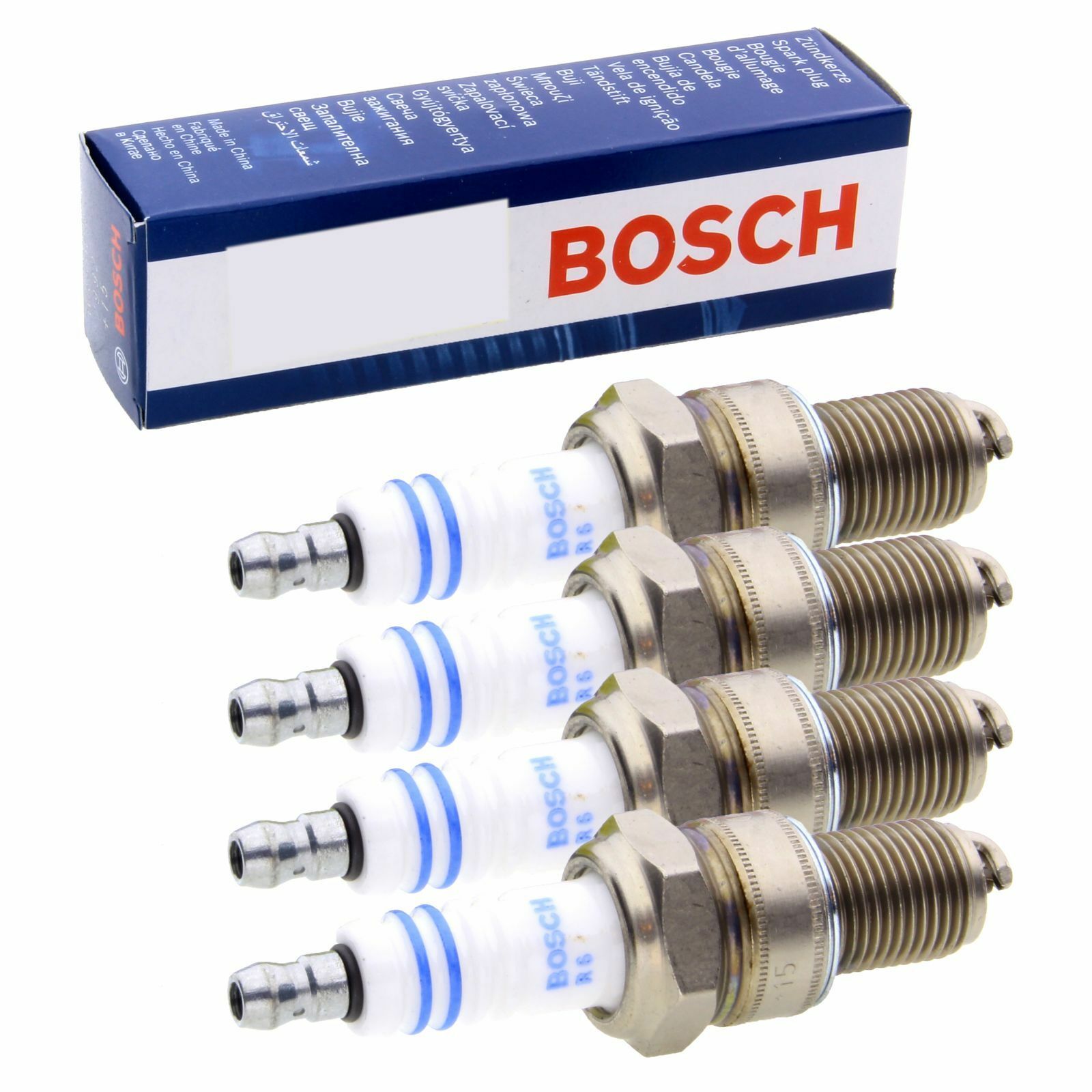 4x Bosch 0250202036 Glühkerze Alfa Romeo Fiat Lancia Opel Saab