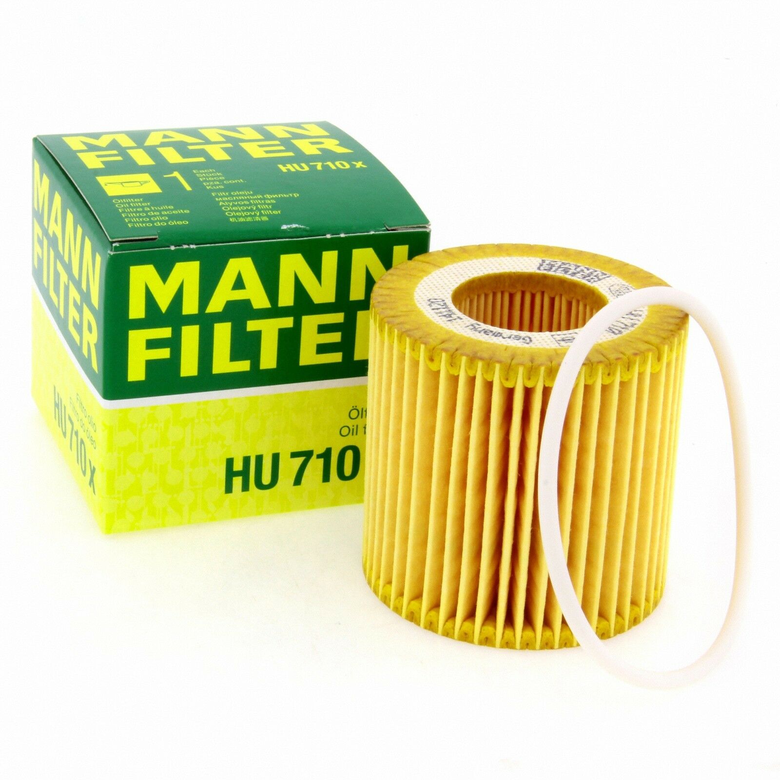 MANN Ölfilter Fahrzeugfilter Ersatzfilter HU710X Filter passend für Seat Skoda VW