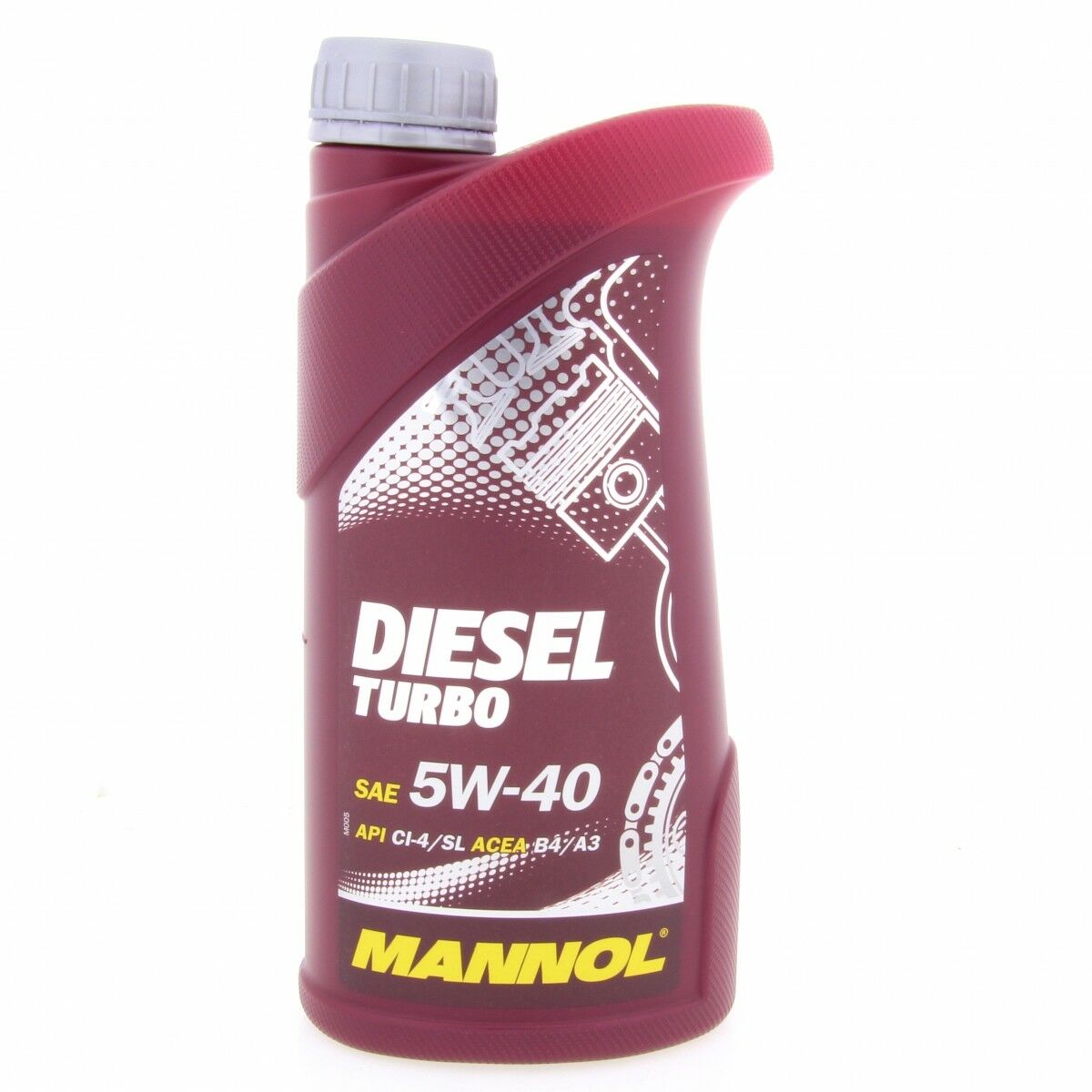 5 Liter (5x1) MANNOL Diesel Turbo 5W-40 API CI-4/SN Motoröl 5W40 4036021101101